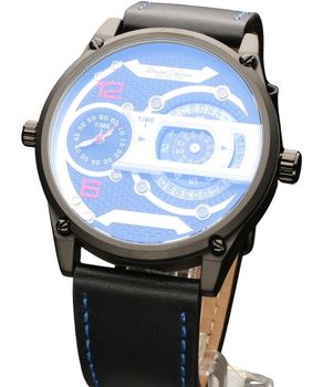 Męski zegarek Bruno Calvani Sport BC1349 Blue Black – sportowy design blue męski.jpg